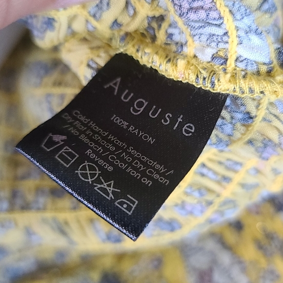 New Auguste Valentina Goddess Crop Top Floral 10 M - Picture 14 of 16